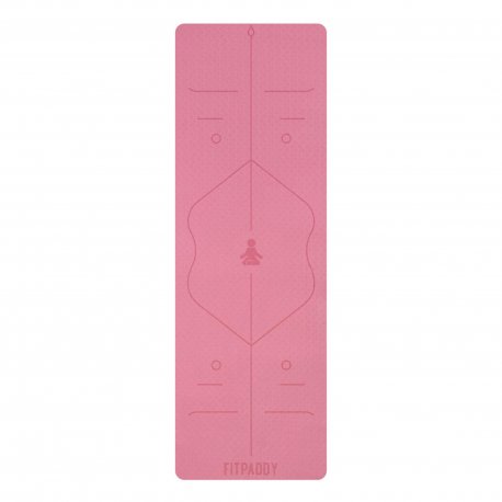Коврик для йоги и пилатеса Fitpaddy Pink (MAT01PK)