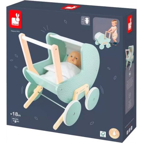 Візок для ляльки Janod Mint (J05900)