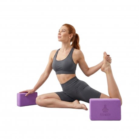 Кубики для йоги Fitpaddy Purple (BLOCK01VL)