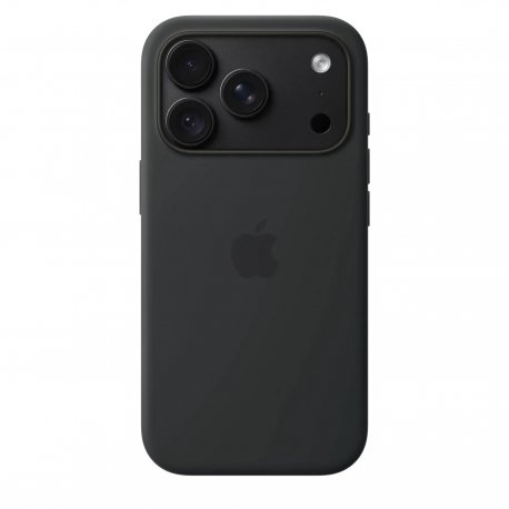 Чехол Apple для iPhone 18 Pro Silicone Case with MagSafe Black (MK8Y4)