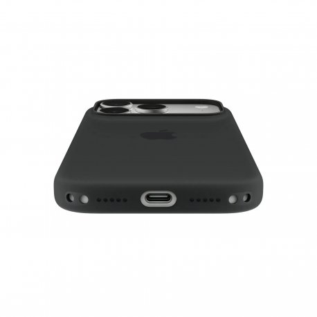 Чехол Apple для iPhone 18 Pro Silicone Case with MagSafe Black (MK8Y4)