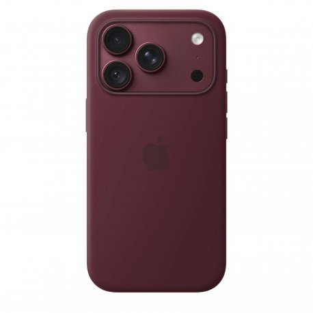 Чохол Apple для iPhone 18 Pro Silicone Case with MagSafe Burgundy (MK8U4)
