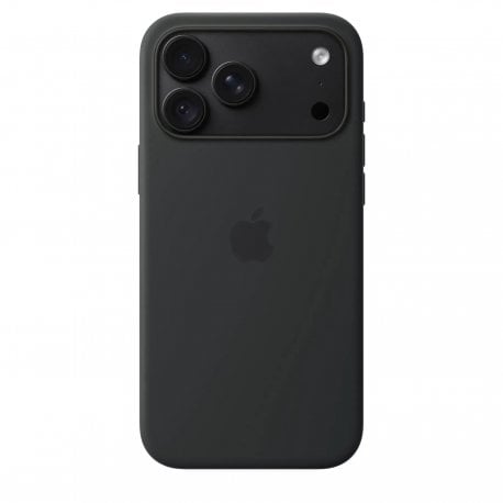 Чехол Apple для iPhone 18 Pro Max Silicone Case with MagSafe Black (MK954)