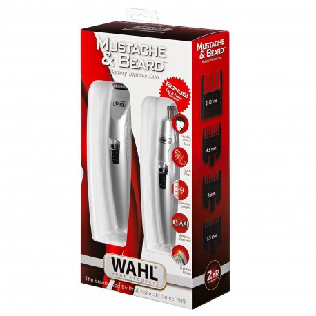 Тример Wahl Mustache&Beard Combo Silver (05606-308)