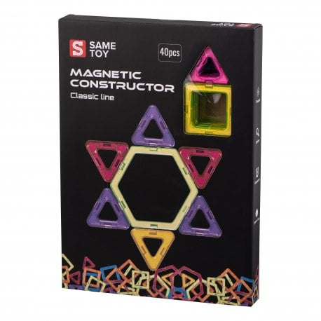 Конструктор магнитный Same toy Classic line 40pcs (mcst-40)
