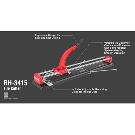 Плиткорез профессиональный Ronix 800мм Red (RH-3415)