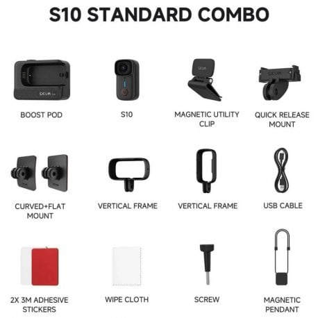 Экшн-камера SJCAM S10 128 Gb Black (6972476168307)
