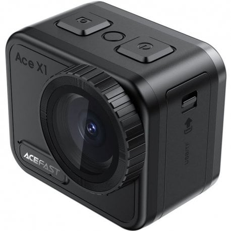 Экшн-камера Acefast X1 4K Waterproof Action Black (6974316285816)
