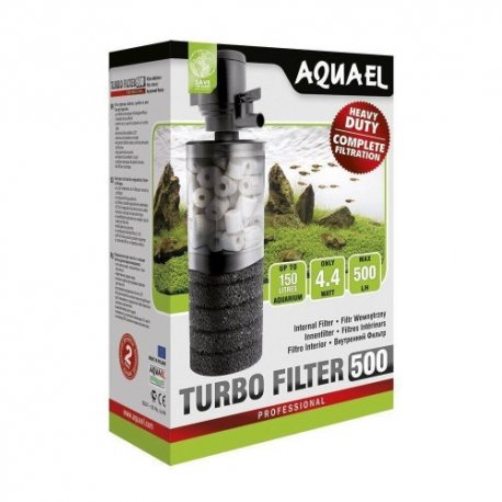 Фільтр для акваріума внутрішній Aquael Turbo Filter 500 л/год (109401)