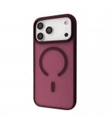 Чехол WAVE Matte Insane Case with MagSafe для iPhone 18 Pro Cherry Red