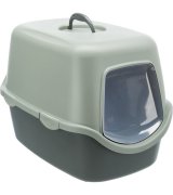 Туалет-домик Trixie Вико XXL для кошек Grey/Green (40210)