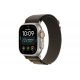 Apple Watch Ultra 4 49mm (GPS+5G) Natural Titanium Case with Dark Olive Alpine Loop - S Apple Watch Ultra 4 49mm (GPS+5G) Natural Titanium Case with Dark Olive Alpine Loop - S