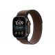 Apple Watch Ultra 4 49mm (GPS+5G) Black Titanium Case with Dark Umber Trail Loop - S/M Apple Watch Ultra 4 49mm (GPS+5G) Black Titanium Case with Dark Umber Trail Loop - S/M
