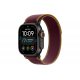 Apple Watch Ultra 4 49mm (GPS+5G) Black Titanium Case with Burgundy Trail Loop - S/M