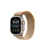 Apple Watch Ultra 4 49mm (GPS+5G) Natural Titanium Case with Sand Trail Loop - S/M