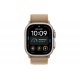 Apple Watch Ultra 4 49mm (GPS+5G) Natural Titanium Case с Sand Trail Loop - S/M