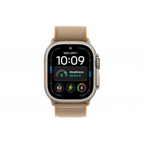 Apple Watch Ultra 4 49mm (GPS+5G) Natural Titanium Case с Sand Trail Loop - S/M