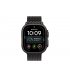 Apple Watch Ultra 4 49mm (GPS+5G) Black Titanium Case with Black Titanium Milanese Loop - S