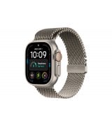 Apple Watch Ultra 4 49mm (GPS+5G) Natural Titanium Case with Natural Titanium Milanese Loop - S