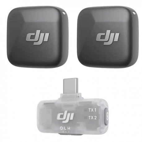 Мікрофонна радіосистема DJI Mic Mini Mobile Version (2 TX + 1 Mobile RX) (CP.RN.00000458.01)