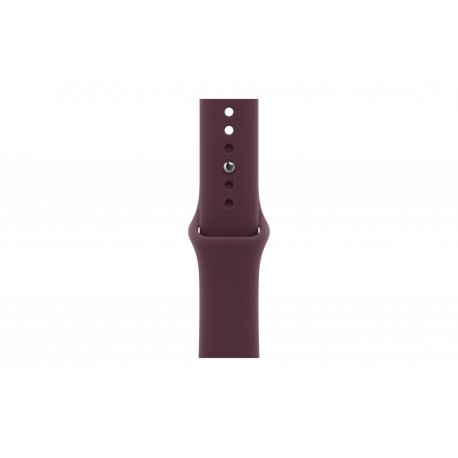 Apple Watch Series 12 42mm (GPS) Natural Titanium Case Burgundy Sport Band S/M