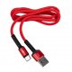 Кабель LogicPower USB 3.0 to Type-C 5A (1m) Red (LS63C-5A) Кабель LogicPower USB 3.0 to Type-C 5A (1m) Red (LS63C-5A)