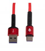 Кабель LogicPower USB 3.0 to Type-C 5A (1m) Red (LS63C-5A)