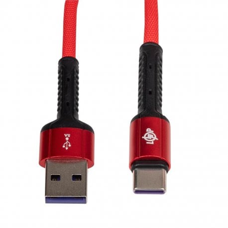 Кабель LogicPower USB 3.0 to Type-C 5A (1m) Red (LS63C-5A)