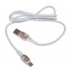 Кабель LogicPower USB 3.0 to Type-C 30W (1m) White (C301DC)