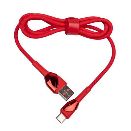 Кабель LogicPower USB 3.0 to Type-C 30W (1m) Red (C301FC)