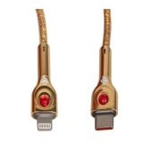 Кабель LogicPower Type-C to Lightning 30W (1m) Gold (C301ML)