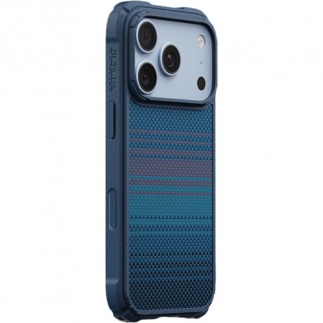 Чехол Pitaka Cairn Military Grade Protective для iPhone 18 Pro Max/17 Pro Max Nights-Midnight-01 (KI1803CPM2)
