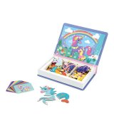 Магнитная книга Janod Единорожки (J02584)