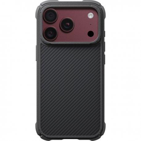Чохол Pitaka Cairn Military Grade Protective для iPhone 18 Pro/17 Pro Twill Black/Grey (KI1801CP2)