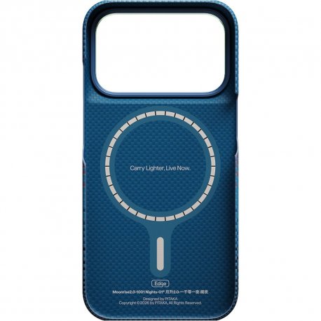 Чохол Pitaka Edge Ultra-Slim для iPhone 18 Pro/17 Pro Nights-Midnight-01 (KI1803P)