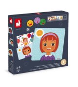 Магнитная книга Janod Единорожки (J02584)
