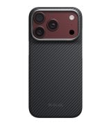 Чохол Pitaka Edge Ultra-Slim для iPhone 18 Pro/17 Pro Twill Black/Grey (KI1801P)