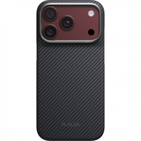 Чохол Pitaka Edge Ultra-Slim для iPhone 18 Pro/17 Pro Twill Black/Grey (KI1801P)