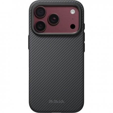 Чехол Pitaka Summa Supreme Craft для iPhone 18 Pro/17 Pro Twill Black/Grey (KI1801SP)