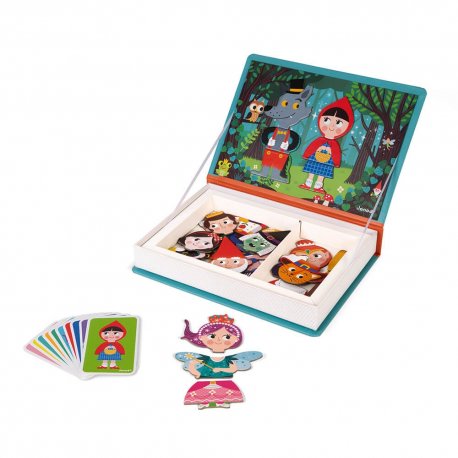 Магнітна книга Janod Єдиноріжки (J02584)