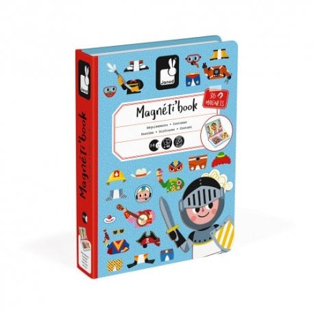 Магнітна книга Janod Наряди для хлопчика (J02719)