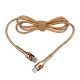 Кабель LogicPower Type-C to Type-C 65W (1m) Gold (C651M) Кабель LogicPower Type-C to Type-C 65W (1m) Gold (C651M)