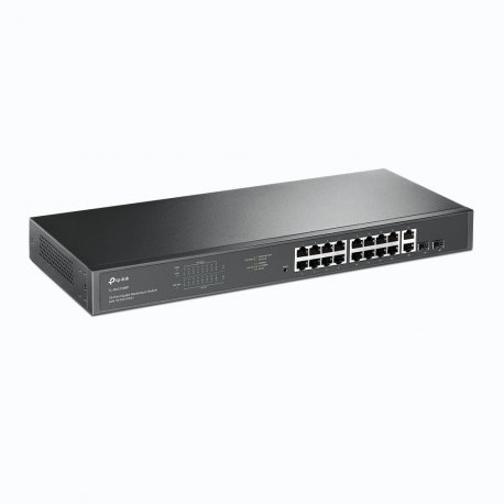 Коммутатор TP-Link TL-SG1218MP Black (TL-SG1218MP)