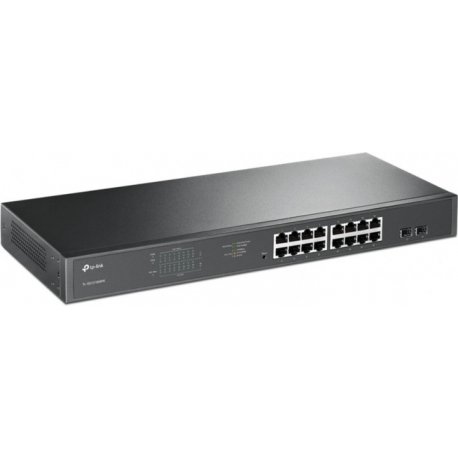 Коммутатор TP-Link TL-SG1218MPE Black (TL-SG1218MPE)