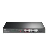 Коммутатор TP-Link TL-SL1218MP Black (TL-SL1218MP)
