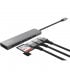 Картридер Trust Halyx Fast USB-C Hub & reader (24191)
