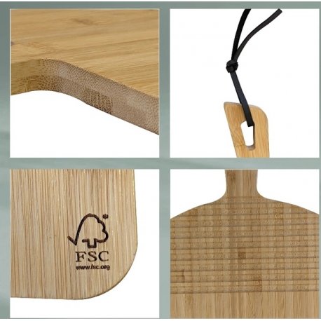 Дошка для нарізання Kela Cosma, Ø 32 см Bamboo (12435)