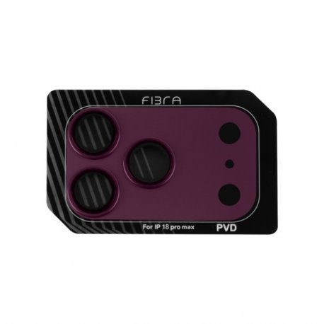 Защитное стекло для камеры Fibra Protective Camera Shield для iPhone 18 Pro Wine Red