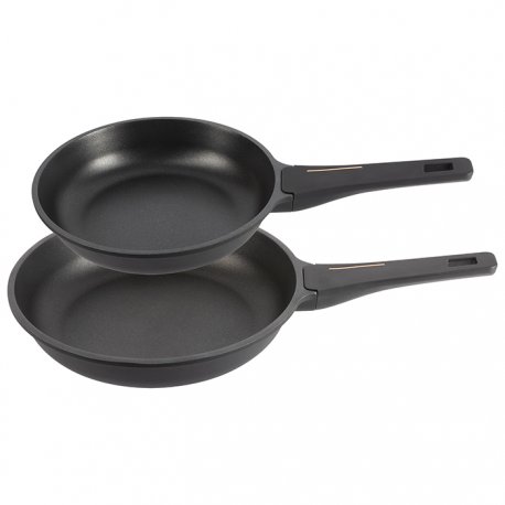 Набор сковородок Bergner Copper 20/24 см Black (BGEU-6322)