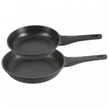 Набір сковорідок Bergner Copper 24/28 см Black (BGEU-6314)